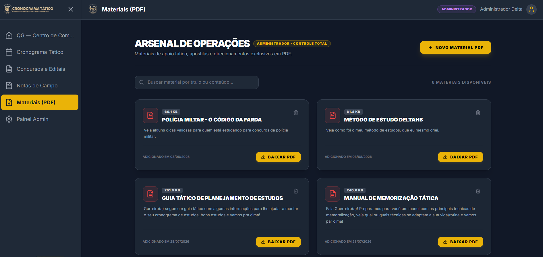 Materiais PDF